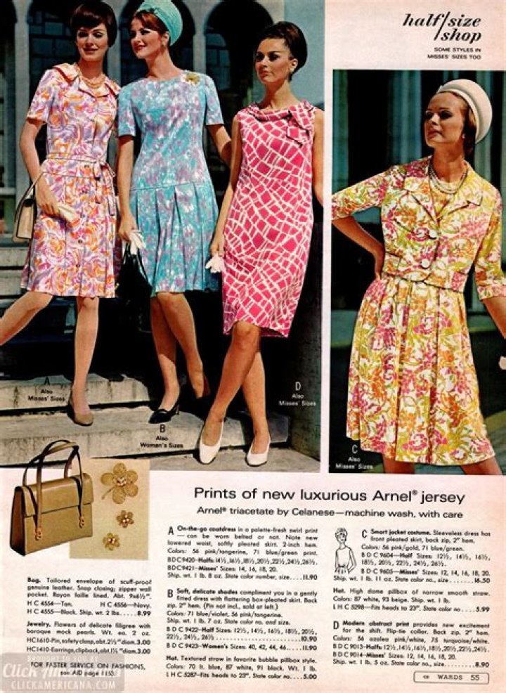 A view of fashion archive, 1968 |