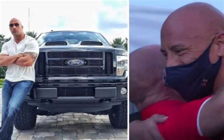 Dwayne Johnson Surprises Friend Who Took Him in as a Homeless Teen With New Pickup Truck