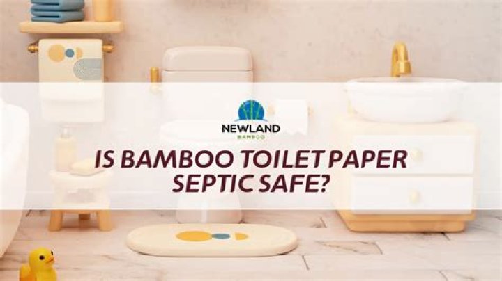 Is bamboo toilet paper OK for septic systems?