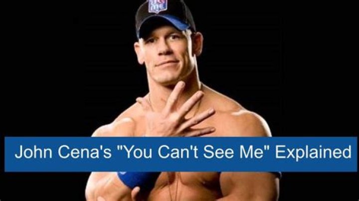 John Cena's "You Can't See Me" Meme Explained